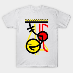 Bauhaus abstract 4 T-Shirt